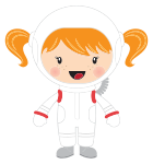 Little Girl Astronaut